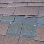 charlotte nc damaged shingle roof