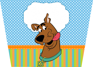 Fiesta de Scooby Doo: Etiquetas para Candy Bar para Imprimir Gratis.