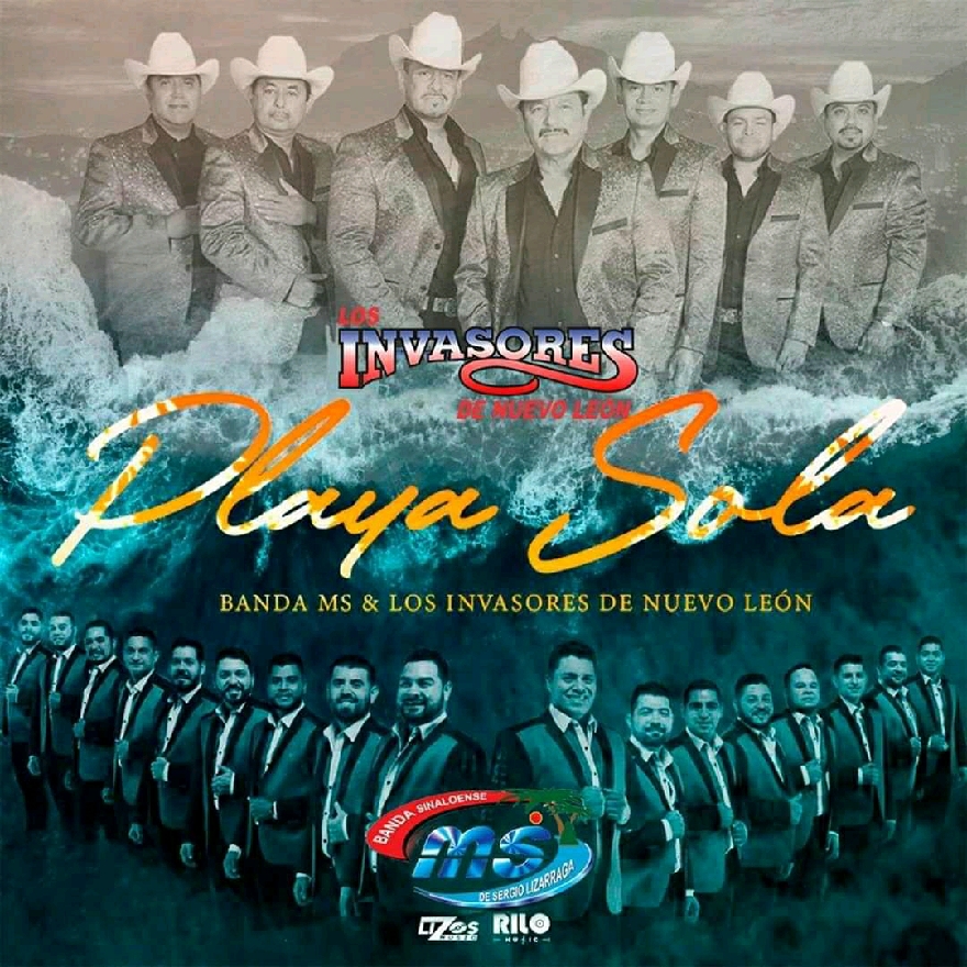 Banda Ms Feat Los Invasores De Nuevo Leon - Playa Sola (Single) 2020