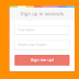 Add Sign Up Email Subscription widget in blogger blog