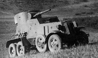 BA-6 Armored Car Uni Sovyet