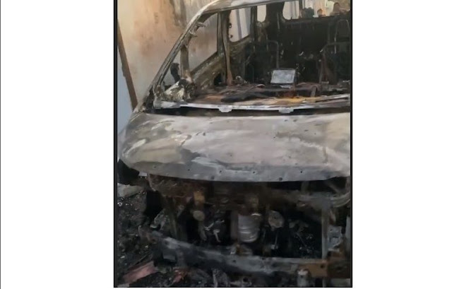 Dua Kali Meledak Mobil  Alphard  Via Vallen Dibakar Orang 