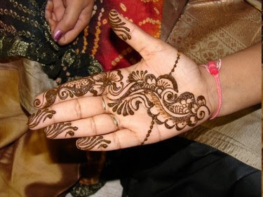 Henna For Wedding Mehndi Design Right Hand Front Side
