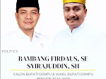 Duet Bambang-Syirajuddin Final di Pilkada Dompu, Siap Hadapi Calon Petahana