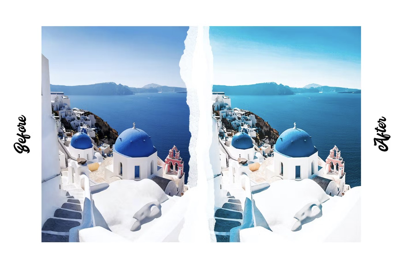 Preset Lightroom Santorini Android Ios