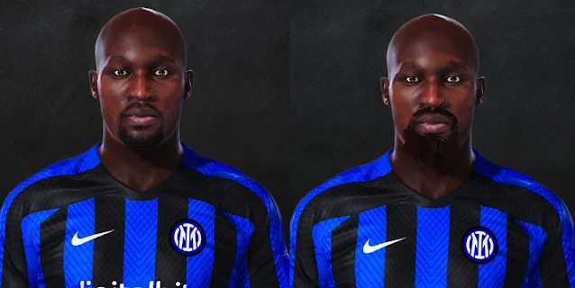 Romelu Lukaku Face 2022 For eFootball PES 2021