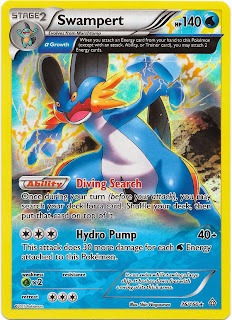 Swampert Primal Clash Pokemon Card