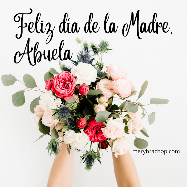 feliz dia de la madre para mi abuela