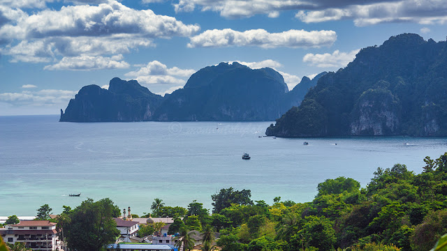 View of the Ocean from Koh Phi Phi Island, Phuket, Thailand