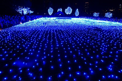 blue LED 