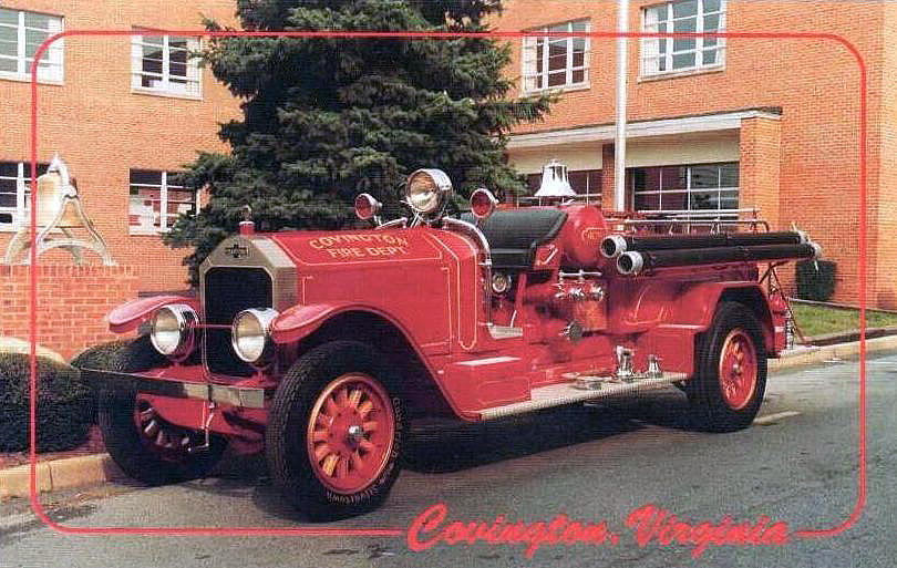 1927 American LaFrance fire truck More at RivertonFireCompanyorg