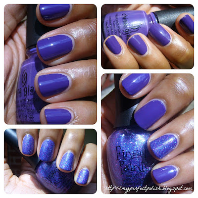 China Glaze Grape Pop FingerPaints Movie in the Park