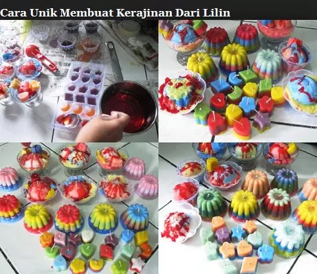  Cara  Membuat  Lilin Hias Dengan Mudah  Dinamika