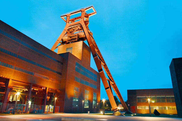 Zollverein Coal Mine Industrial Complex in Essen Germany