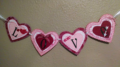 Valentine Banner, Stamp with Trude, Stampin' Up!