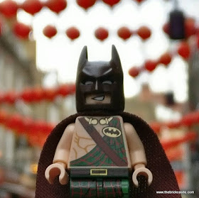 LEGO Tartan Batman at Chinese New Year Chinatown London