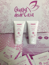 Daylibox, guapadesdecasa, guapa desde casa, caja de belleza, beauty box, box, beauty, cosmética, cosmética profesional, descuento, soloyo, suscripición, contorno de ojos, gold eye contour, pearl peeling, peeling, exfoliante, comfort mask, mascarilla facial,  weeklybox,