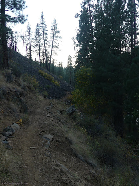 55: trail past rocks