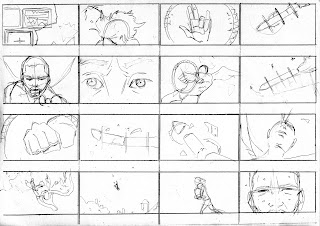 ©2013 Snow Patrol's "The Lightning Strike" Storyboards (4 of 6). Artwork by Dulani Wilson. All rights reserved to respective owners.