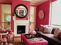 Hot Pink Living Room Decor