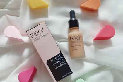 REVIEW : Pixy Stay Last Serum Foundation (04 Golden Tan)