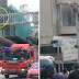 (Video) 'Kepala anggota bomba ditendangnya' - Bangla mental buat hal, panjat papan tanda nak bunuh diri