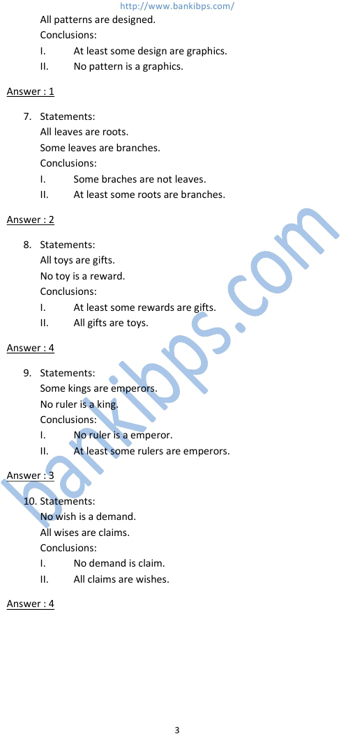 ibps clerical sample paper