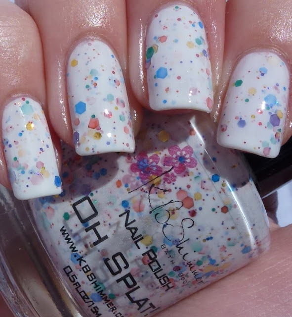 Oh Splat!, KB Shimmer, swatch