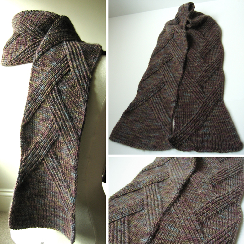 Rippenschal Scarf - Free Pattern