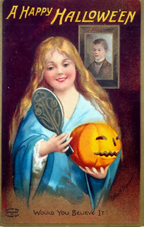 happy halloween oldskool retro poster pumpkin carving fall autumn