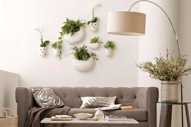 living room decor ideas with plants