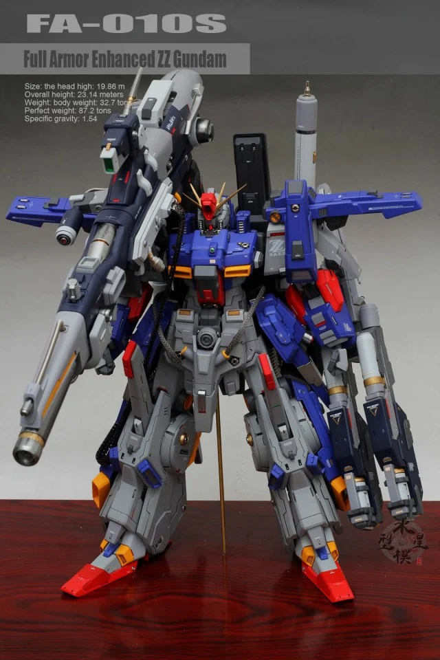 Custom Build: 1/72 FA-010S Full Armor ZZ Gundam [Detailed]