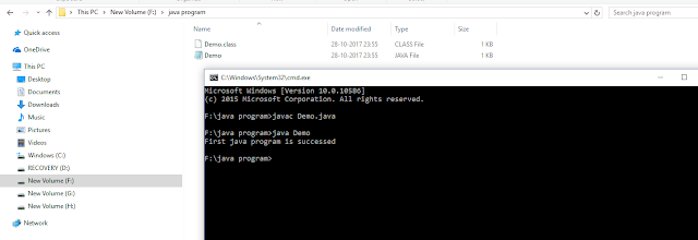 Run Java Classin Command Prompt