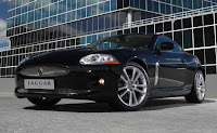 2009 Black Jaguar XK S - Front Angle View