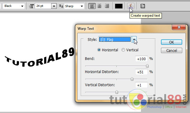 Cara membuat tulisan berpola di photoshop