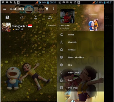 BBM Doraemon Stand by Me 3D APK Terbaru V2.11.0.16