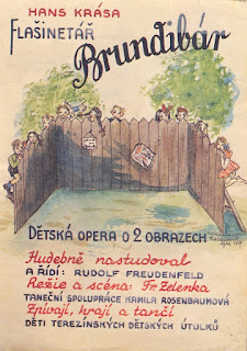 Hans Krása (Composer)  Flašinetář Brundibár Organ-grinder Brundibár (Bumble Bee).