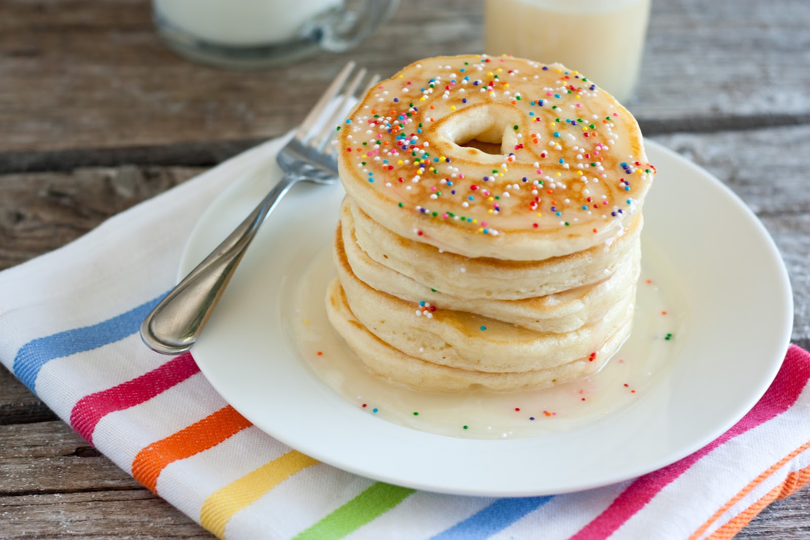 syrup to How make how pancakes Glaze Doughnut Make with with  Syrup Pancakes  Easy  Doughnut â€” Quick to