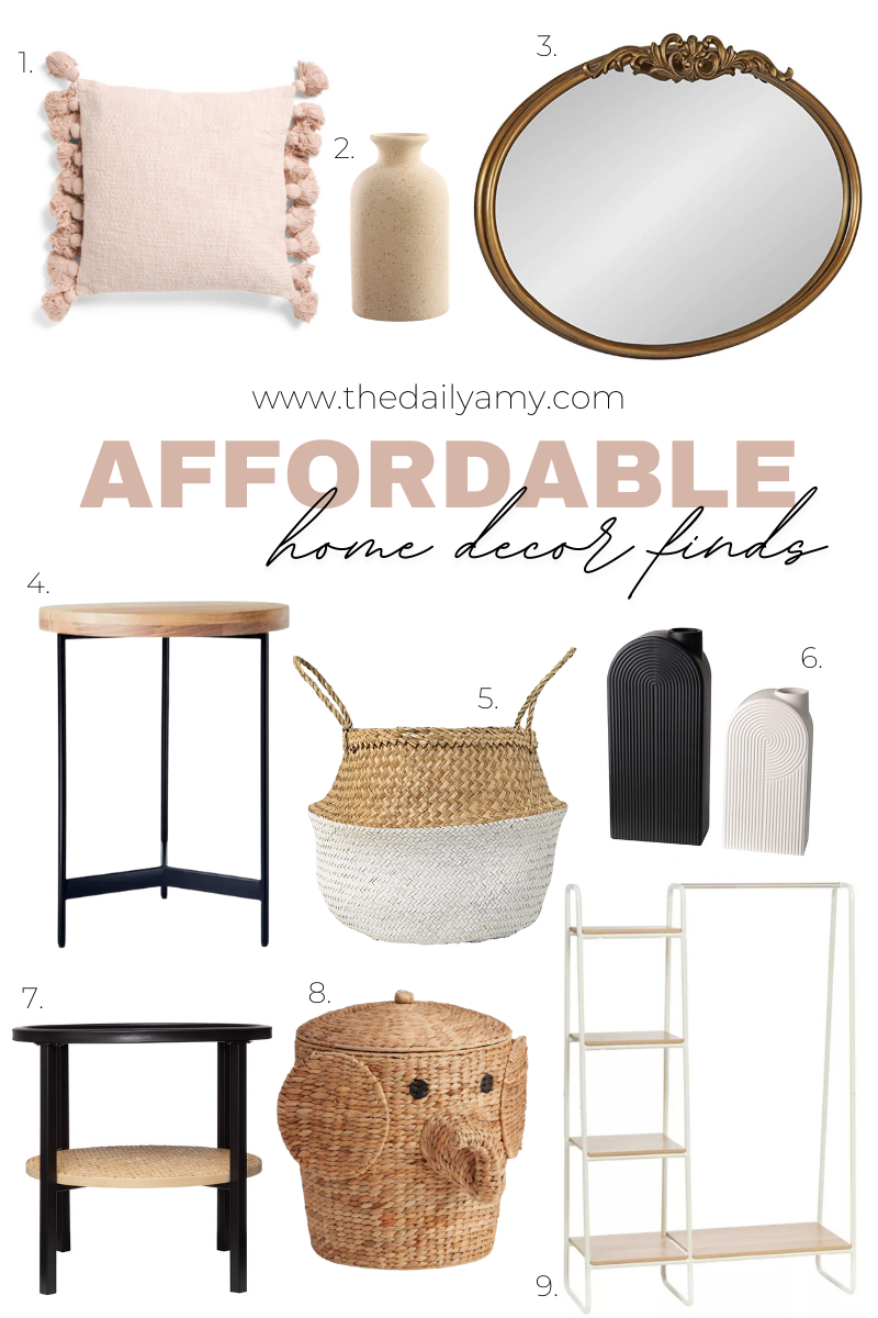 Affordable home decor finds - neutral home decor finds
