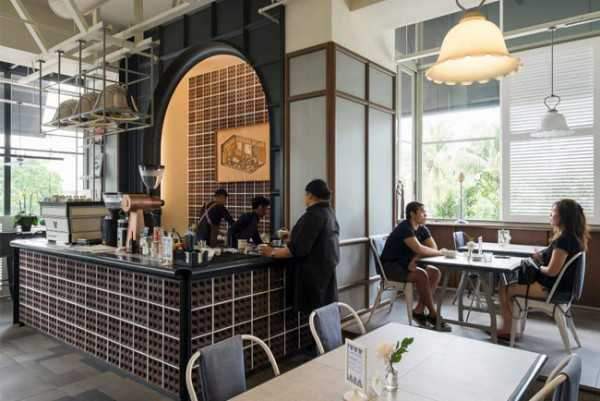 Jasa Arsitek Desain Cafe  Klasik Outdoor Lesehan 