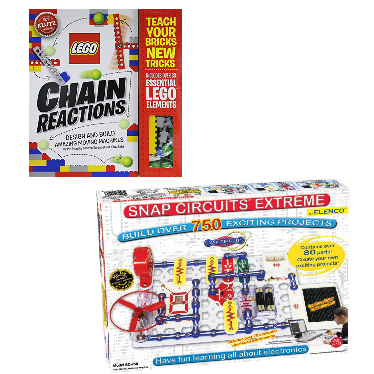 Lego Chain Reactions and Mindstorms