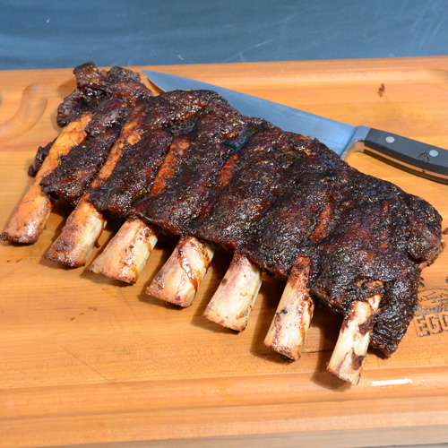 Thai-style Beef Back Ribs on the Big Green Egg