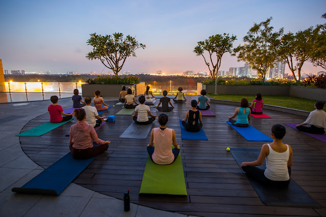 Yoga day in Lexington Residence 2021