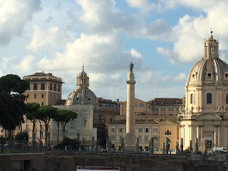 Colonne de Trajan et forum - Rome