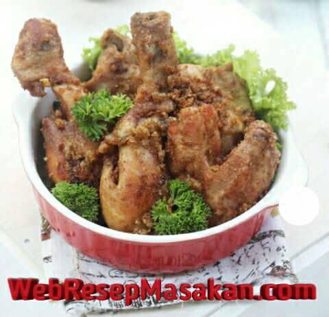 Resep Cara memasak Ayam Goreng Bumbu Kemiri - Resep 