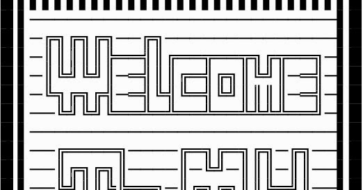 Welcome To My Profile Copy Paste Text Art | Cool ASCII Text Art 4 U