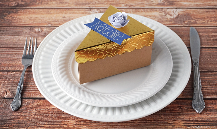 Pie Slice Box Thanksgiving Favors