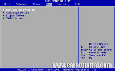 Cara Tutorial Setting BIOS Agar Booting dari CD/DVD ROM