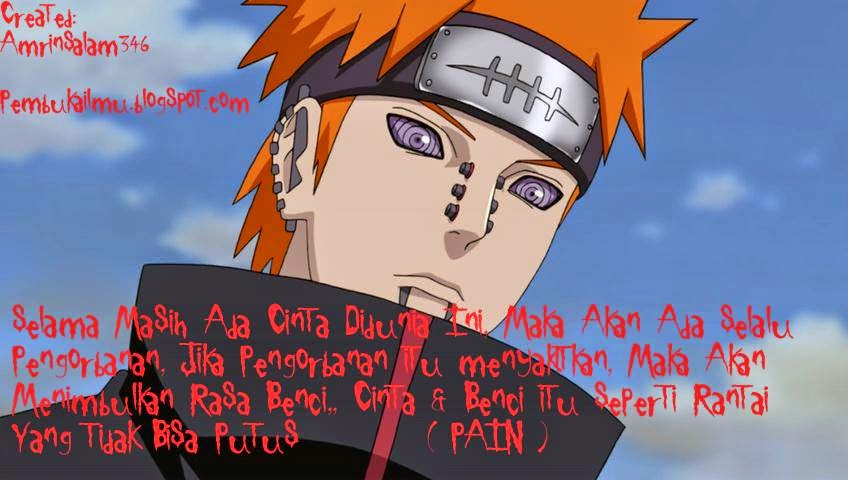 Gambar Kata mutiara Anime naruto shippuden