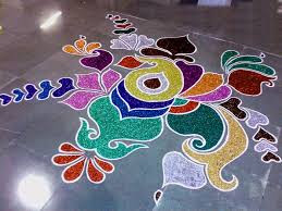 Rangoli designs for diwali : Drawing rangoli is a tradition that has been passed on from many generations.